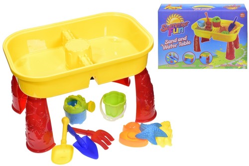 Sand and water table - water,
