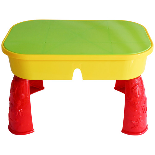 Sand and water table garden - and,