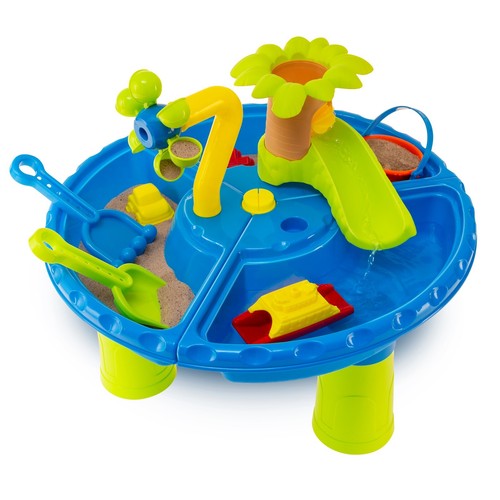 Sand water table kids 21pc - sand,