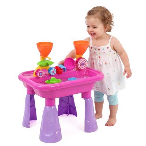 Sand and water table - and, garden